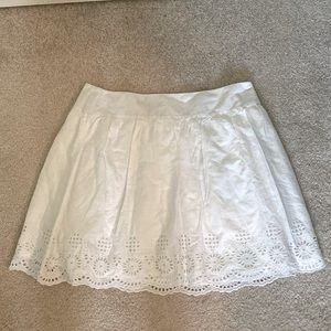 Adorable Eyelet Skirt